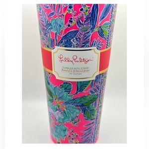 Lilly Pulitzer Earned Stripes Tall Insulated Tumbler